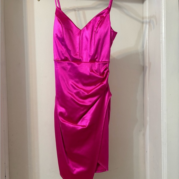 Emerald Sundae Hot Pink Dress - Picture 1 of 6